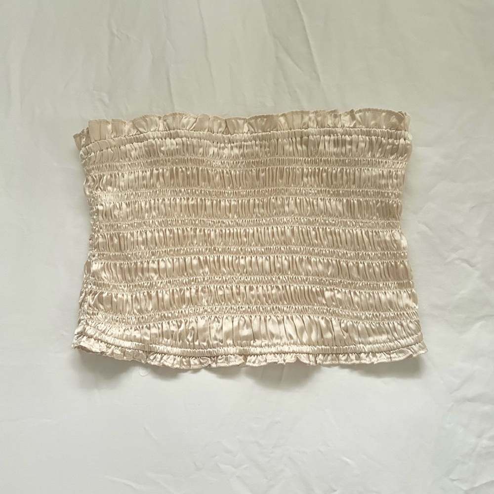 ruched tube top | free people